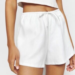Reformation Zoey Linen Shorts